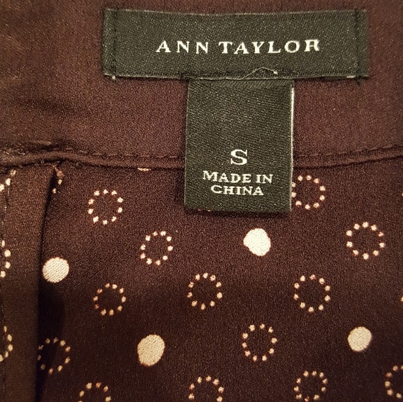 Ann Taylor small sleeveless blouse - Picture 6 of 7